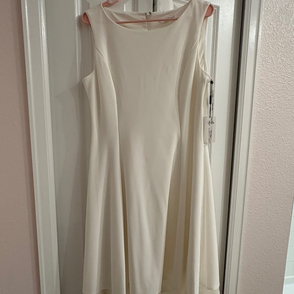 Calvin Klein Midi Fit & Flare (Never Worn, with Tag)